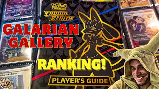 TIER LIST: CROWN ZENITH GALARIAN GALLERY! - BEST POKÉMON SET EVER?