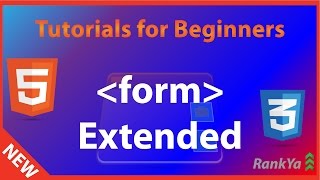 Form Extended - html5 & CSS Course - Full html5 Course for FREE