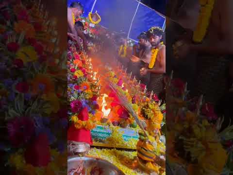Ayyappa Swamy padi pooja_Rudrakshapalli #ayyappa #ayyappan #ayyappaswamysongs #sabarimala #hindugod