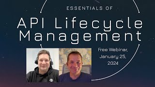 Lifecycle webinar - Erik Wilde & Daniel Lübke