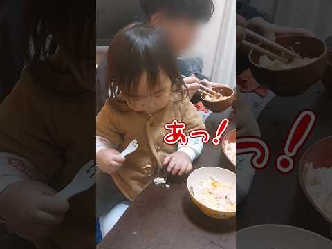 《1歳7ヶ月》年の差姉弟　大好きなちらし寿司#日常#成長#子供#1歳児 #shortvideo#癒し#癒し#あかちゃんのいる生活#ショート#育児#short#shorts#赤ちゃん#親子#成長記録