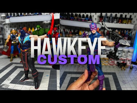 Custom McFarlane Hawkeye Action Figure