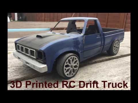 3D printed RC drift truck