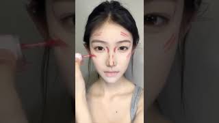 Chinese makeup tutorial 😍😍 #shorts #aesthetics #makeup #Chinesemakeuptutorial