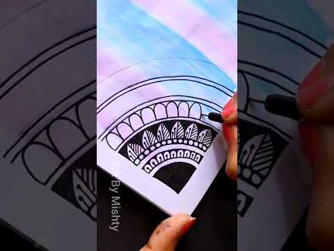 Mandala art for beginners | mandala art easy | mandala art | shorts | youtube shorts