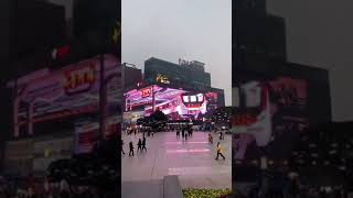 one of the largest outdoor 3D screen in the world. China😲 #short #FB status #creativity