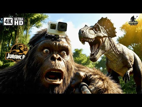 Bigfoot Live from Jurassic World, Dinosaurs are Out of Control!
