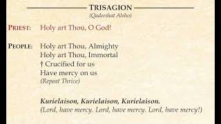 Holy Qurbono (Divine Liturgy) Hymns - English