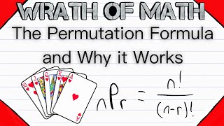 The Permutation Formula and Why it Works | Permutations and Combinations, Counting, Combinatorics