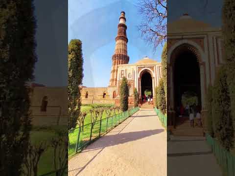 qutub minar #delhi #qutubminar #place #peace #peaceful