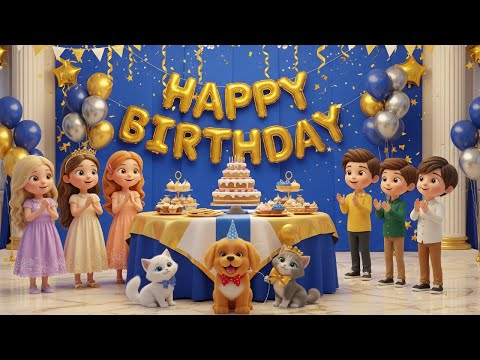 Happy Birthday Song for Kids | celebration birthday song | Children Songs with countdown 2025
