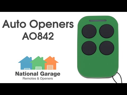 Auto Openers AO842 Garage Remote Control Video Description
