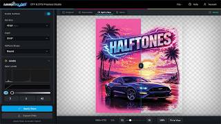 ActionSeps™ DTX Live Web App Tutorial | DTF Artwork Prep for Color & White Shirts
