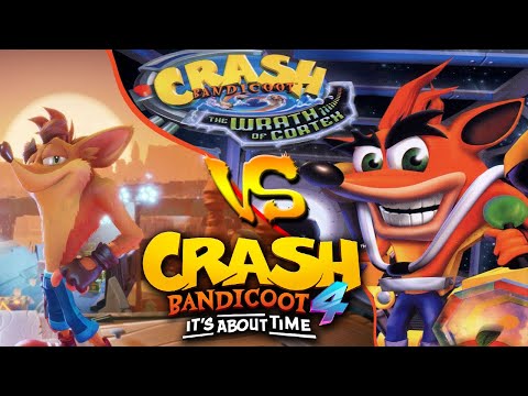 Crash Bandicoot 4: It's About Time vs. Wrath of Cortex