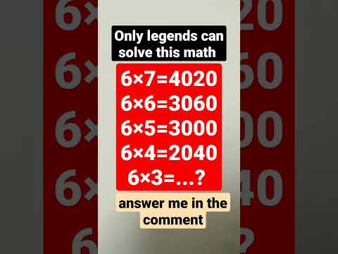 IQ math practise(3)....#maths