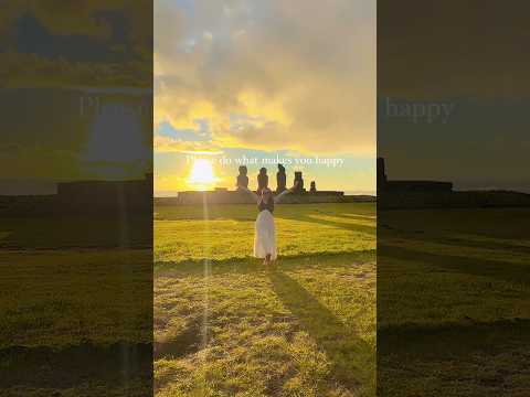 你，準備好圓夢了嗎？ #easterisland #chile #travel #rapanui #moai