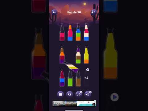 Relax and Play: Water Sort Puzzle Game Short Video 💧🎮 #water @TheCreativeArt-g4gen#puzzlegame #games