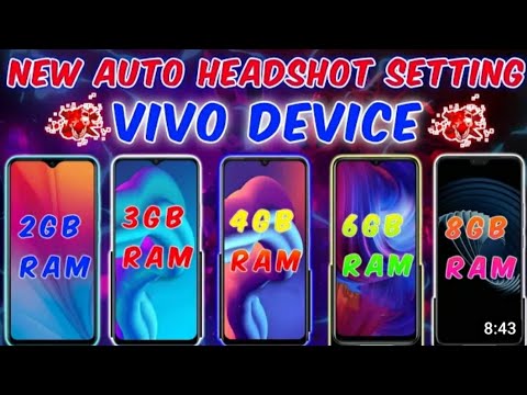 VIVO DEVICE NEW HEADSHOT SENSITIVITY FOR FREE FIRE 2022 | VIVO DEVICE BEST HEADSHOT SETTING FOR FREE