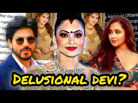 Urvashi Rautela is comparing herself with Shahrukh Khan|| She lives in delulu