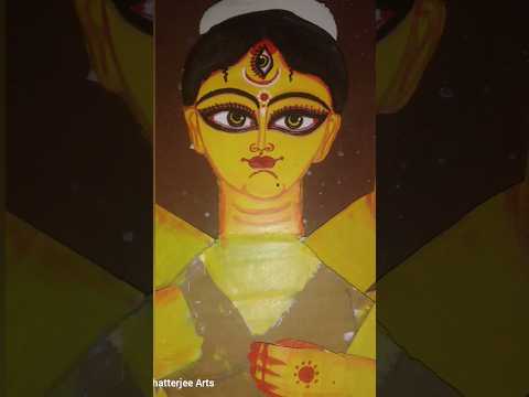 মা আসছে.......🪷❤️ Maa Durga Paper idol 2025✨ #durgapuja2025 #paperdurga #craft #art #maaschen #short