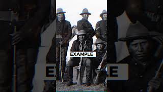 Why were the Germans afraid of Native Americans?