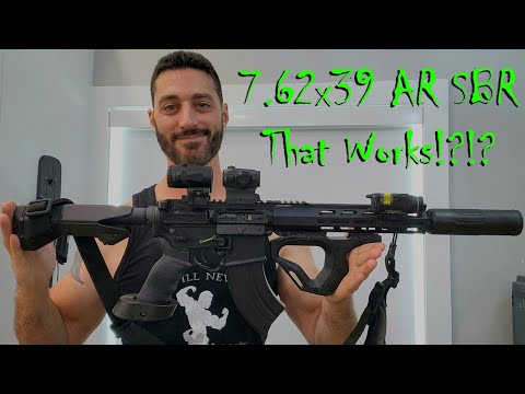 7.62x39 AR PDW That Actually Works! Full Build Review