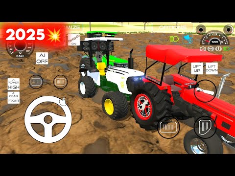 Indian Vehicles Simulator 3D 💥Tractor In Mud Driving Modifing #gameplay #gaming #tractor #simulator