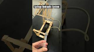 Syringe Hydraulic System #Stem activity  | #Science #howto