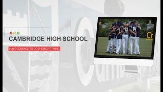 Cambridge High School - Study with us