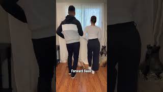 DAY 10 -  Review Basic Steps Combination - Beginners Bachata Footwork Tutorial
