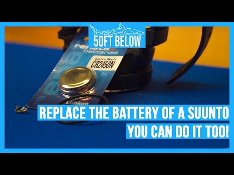 How To Change a Battery from a Suunto Dive Computer | Suunto Vyper Novo, Suunto Zoop Novo