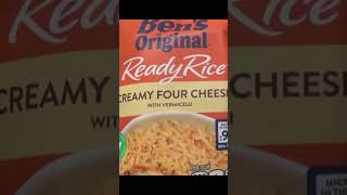 Uncle Ben’s creamy 4 cheese rice yummy good #shorts #remix #uncleben