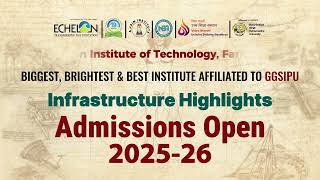 Welcome to Echelon Institute of Technology – Where Innovation Meets World-Class Infrastructure!