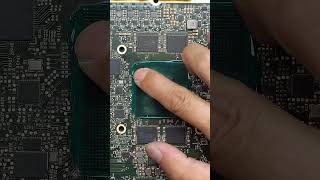 Tesla CPU pad green oil repair #tesla #repair 