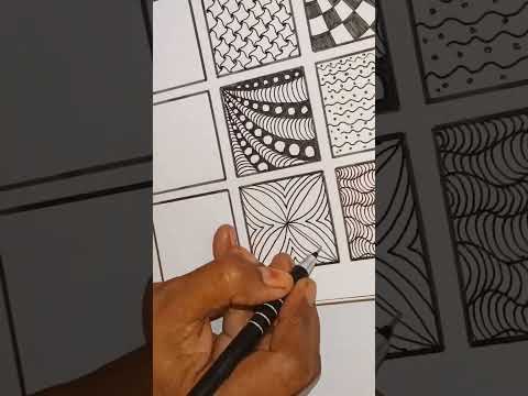 2/75 Zentangle Challenge #doodle #zentangle #zendoodle @priyaartgallery6109