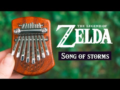 Song of Storms - Legend of Zelda【TABS】| Mini 8-key Kalimba Cover