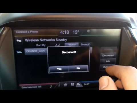 Connecting Ford C Max Hybrid to the internet through wifi