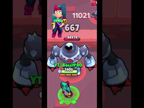 Brawler super damage! #brawlstars #brawlstarsgame #brawl