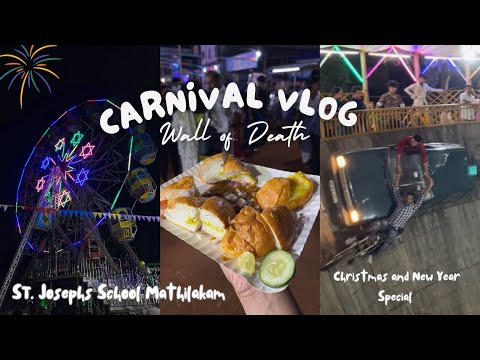 Carnival Fun 🎢 | Wall of Death, Stalls, Games, Food | New Year and Christmas Special 🎡🎟️