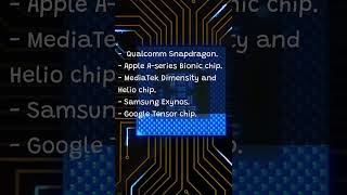 SmartPhone Processors | Mobile System on chip info | #shorts