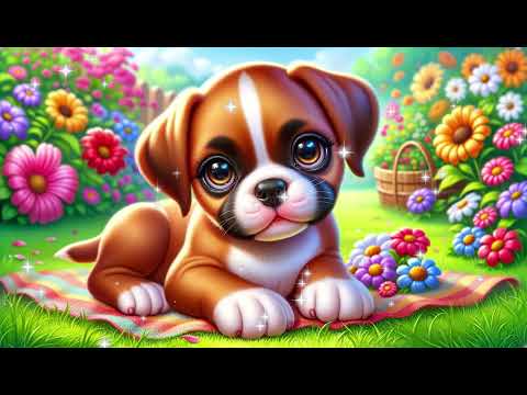 Puppy Sleep Story For Kids - Daisy the Boxer’s Dreamy Adventures