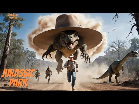 Jurassic Park: AI-Generated Movie Trailer | A Thrilling Dinosaur Adventure!