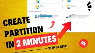 How to create Partition Windows 10, 11, without installing new windows