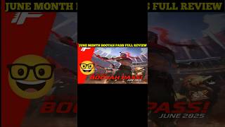 JUNE BOOYAH PASS FREE FIRE 2025 | JULY BOOYAH PASS FREE FIRE | JUNE BOOYAH PASS FULL REVIEW