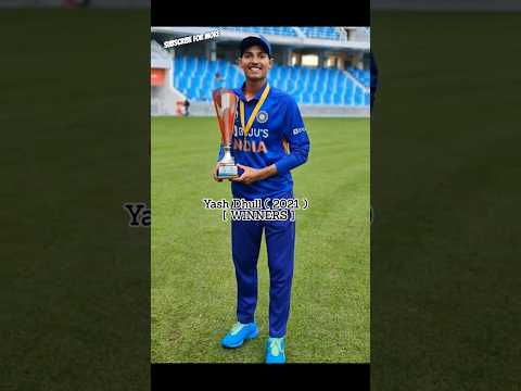 All Indian 🇮🇳 Captain Of U19 Asia Cup #shorts #viral #youtubeshorts #trending #subscribe #cricket .