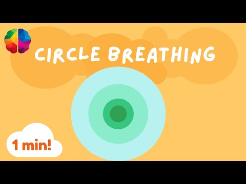 CIRCLE // 30 Second Breathing Exercise. SUPER SHORT & SIMPLE!
