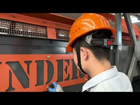 DMT 100 gold trommel plant assemble video（Downunder Mining Technology）