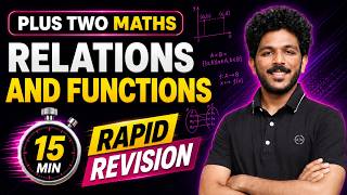 Plus Two Maths Onam Exam | Chapter 1 Relations and Functions in 15 mins | Exam Winner