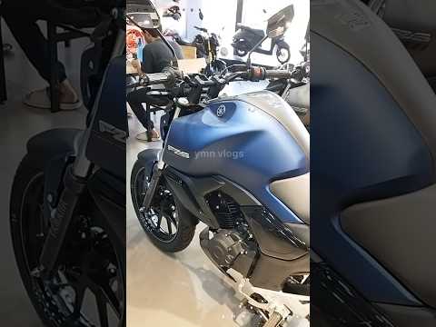 FZ-S V4 🔥 Matte Blue BS6 2025