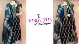 Color Black With Golden Design Prize only ₹ 649 + Cotton black with tye die chiffon dupatta 👗🔥